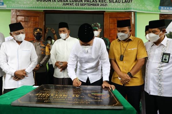 Wagub Musa Rajekshah Resmikan Masjid Al Musannif ke-22